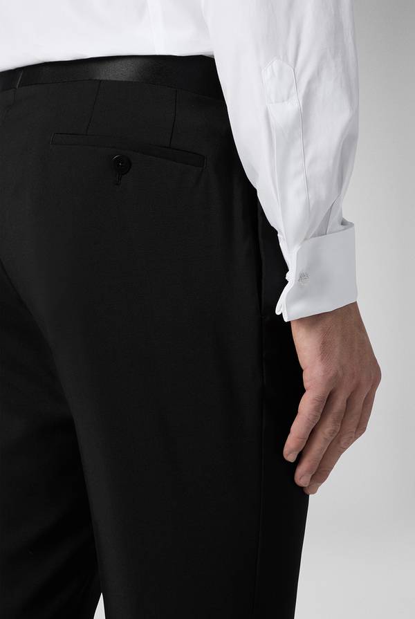 Pal Zileri Pantalone classico con banda in raso in vita Negozi Online