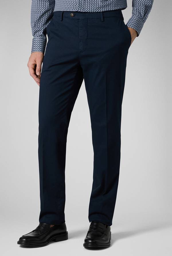 Pal Zileri Chino in cotone stretch Consegna Veloce