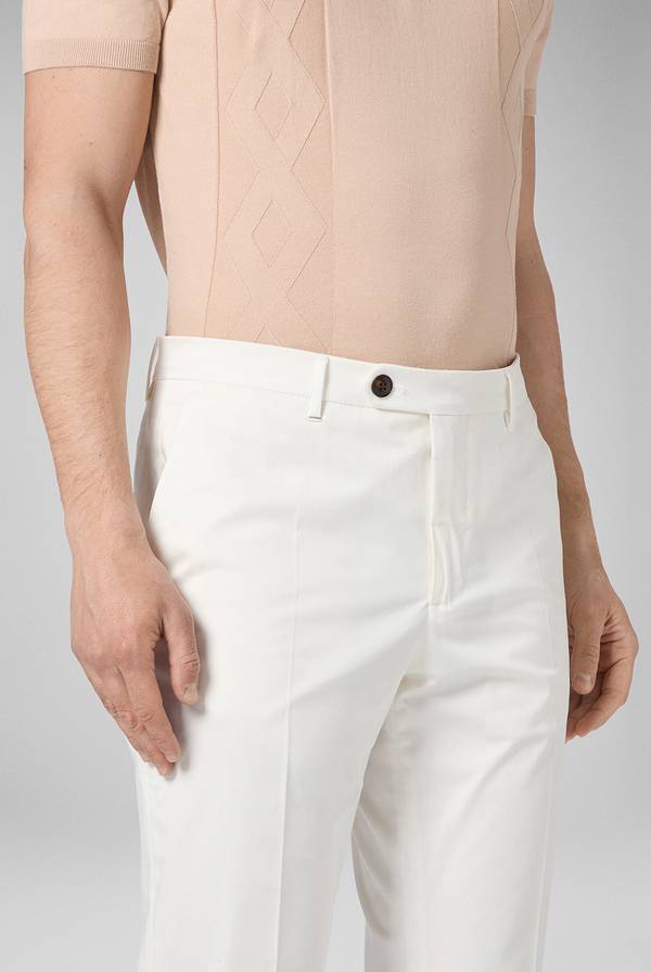 Pal Zileri Chino in puro cotone In Vendita