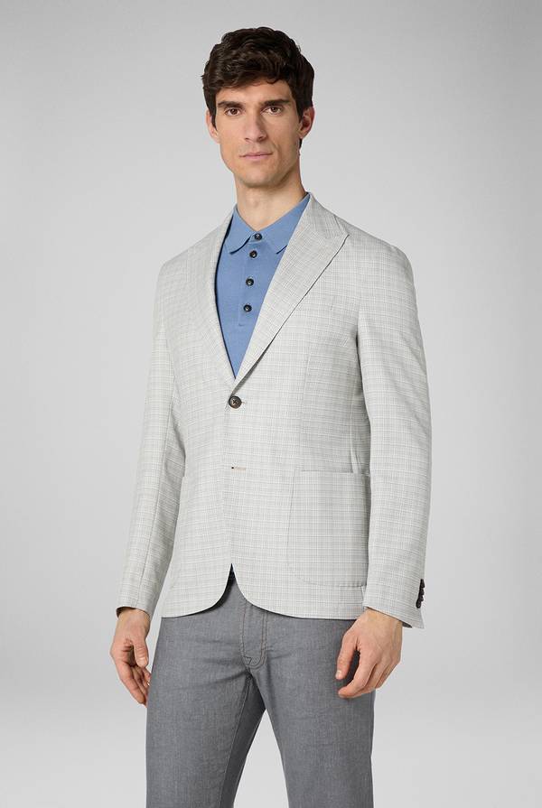 Pal Zileri Giacca Effortless con motivo micro check Nuovo