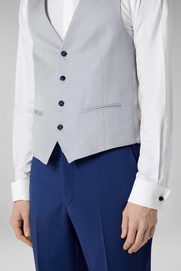 Pal Zileri Gilet Cerimonia con lavorazione jacquard Sottocosto