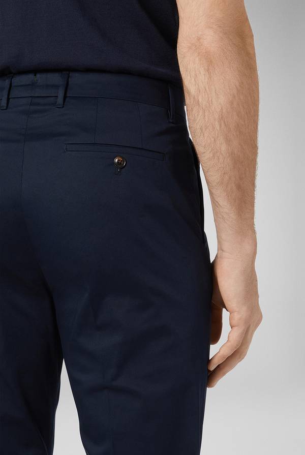Pal Zileri Chino in puro cotone Presa