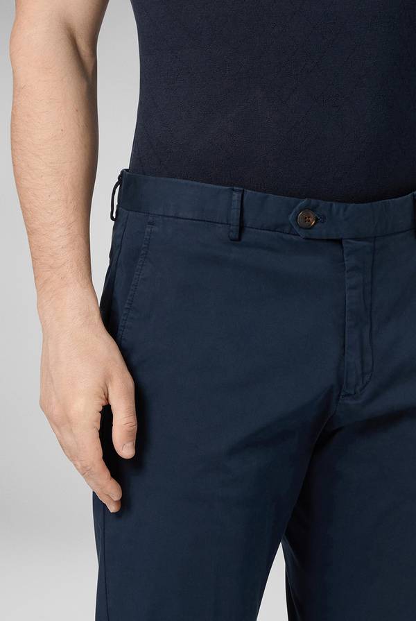 Pal Zileri Chino in cotone stretch tinto in capo Outlet