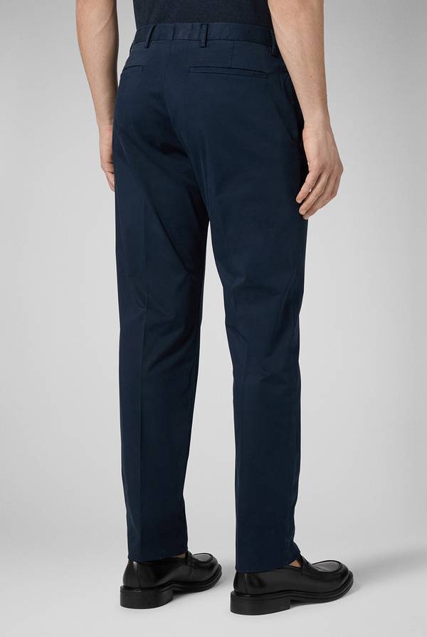 Pal Zileri Chino in cotone stretch tinto in capo Outlet