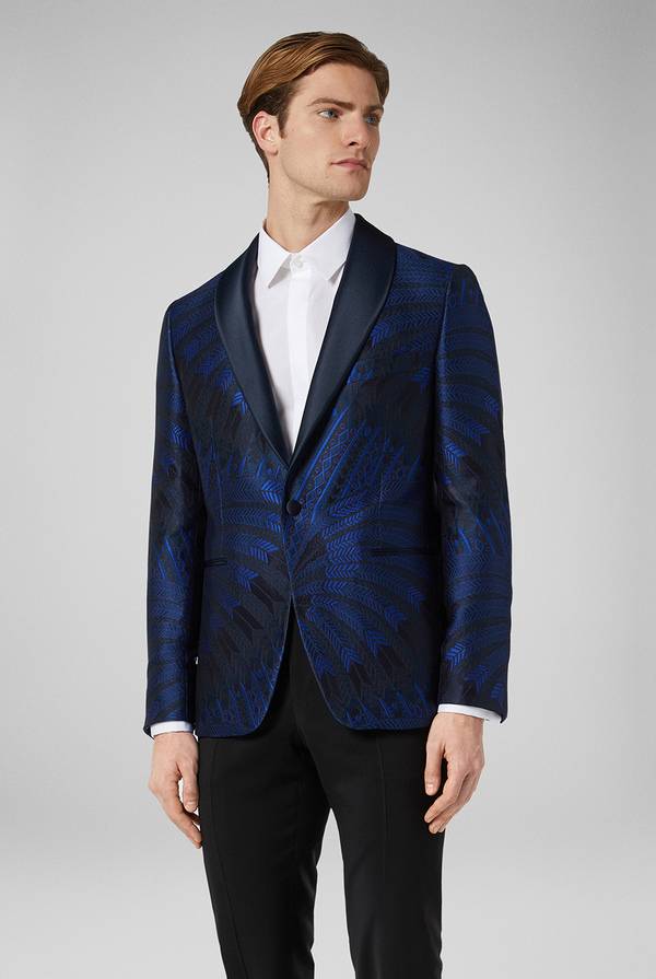 Pal Zileri Giacca smoking con motivo jacquard Saldi