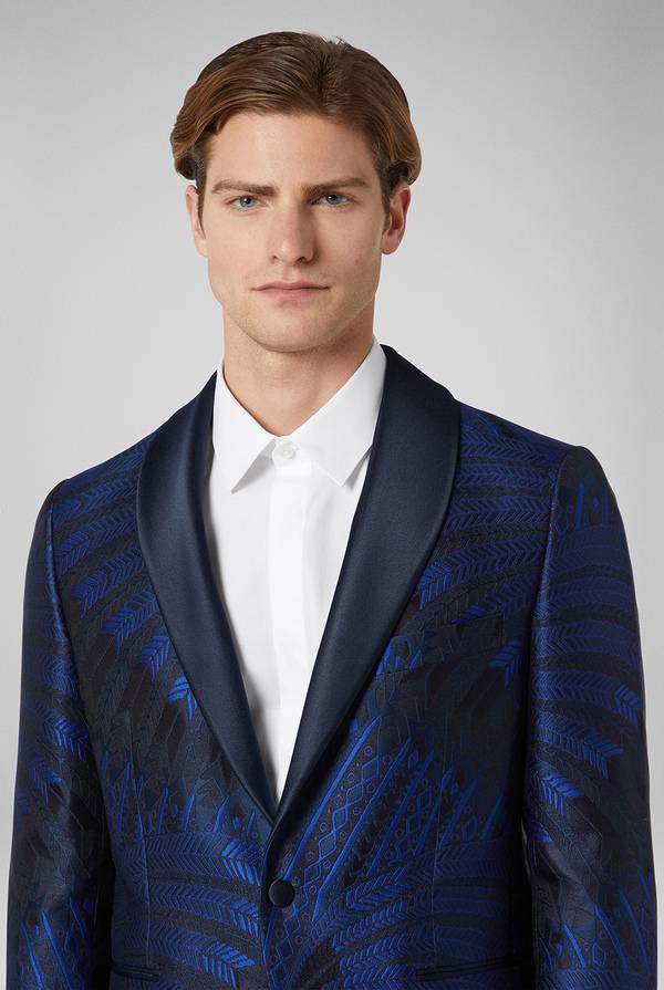 Pal Zileri Giacca smoking con motivo jacquard Saldi
