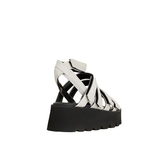 PURO SANDALO IN PELLE 55MM Offerte