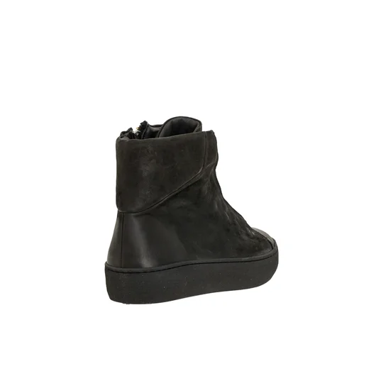 THE LAST CONSPIRACY SNEAKER ALTA IN PELLE Qualità