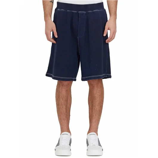 DSQUARED BERMUDA RELAX FIT IN COTONE Soddisfazione Garantita