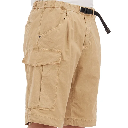 WHITE SAND BERMUDA CARGO IN COTONE Consegna Veloce