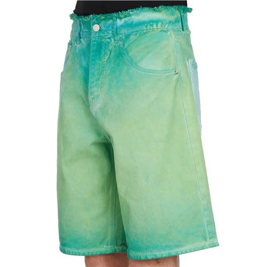 3PARADIS BERMUDA IN DENIM OVERDYE Offerta