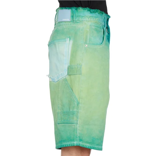 3PARADIS BERMUDA IN DENIM OVERDYE Offerta