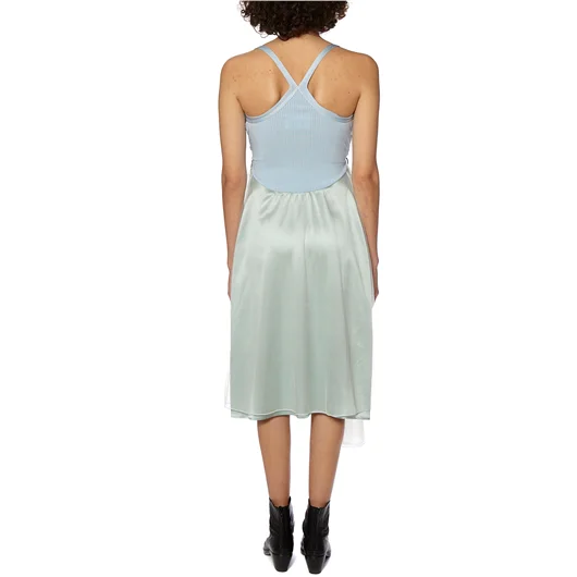 QUETSCHE_ ABITO LUNGO IN SETA E ORGANZA Moda