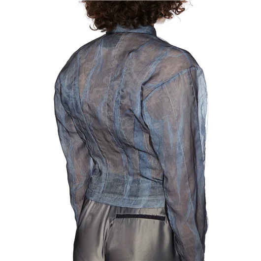 QUETSCHE_ CAMICIA BUSTIER IN ORGANZA Promozione Limitata