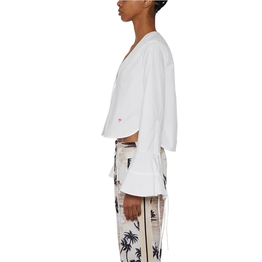 PALM ANGELS CAMICIA IN COTONE Prezzo Ridotto
