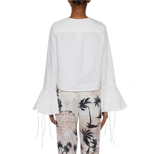 PALM ANGELS CAMICIA IN COTONE Prezzo Ridotto