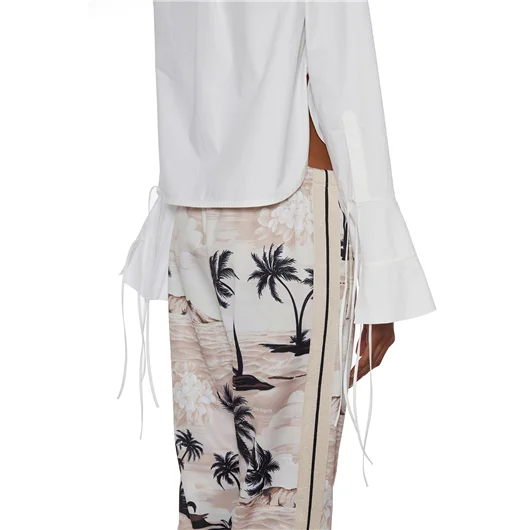PALM ANGELS CAMICIA IN COTONE Prezzo Ridotto