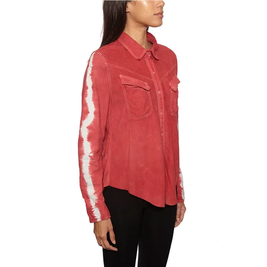 GIORGIO BRATO CAMICIA SUEDE TIE DYE Hotsell