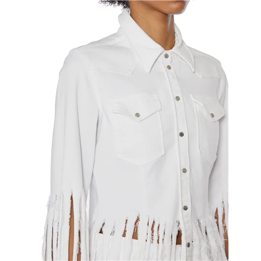 DONDUP CAMICIA TEXANA IN COTONE Vendita Calda