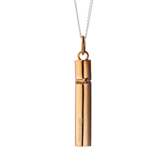 AMBUSH COLLANA IN ARGENTO PILL CASE Fino Al -60%