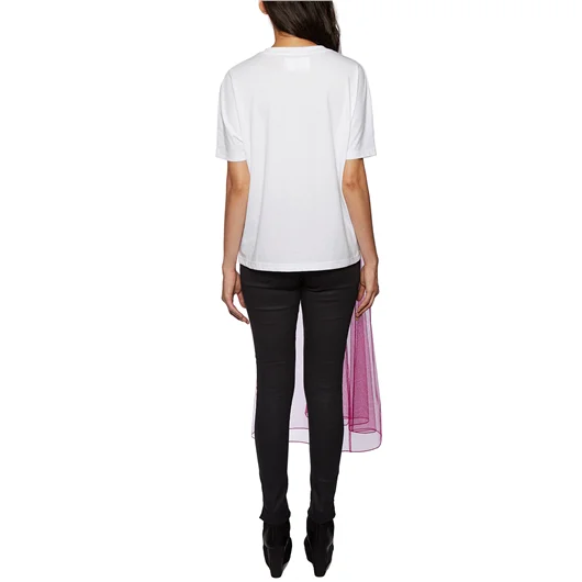 QUETSCHE_ DRESS T-SHIRT IN COTONE E TULLE Online