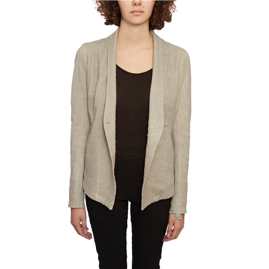 10SEI0OTTO GIACCA BLAZER IN PELLE Vendita Economica