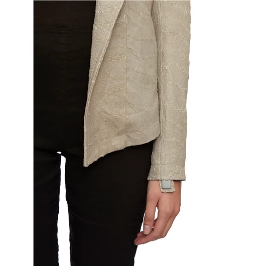10SEI0OTTO GIACCA BLAZER IN PELLE Vendita Economica