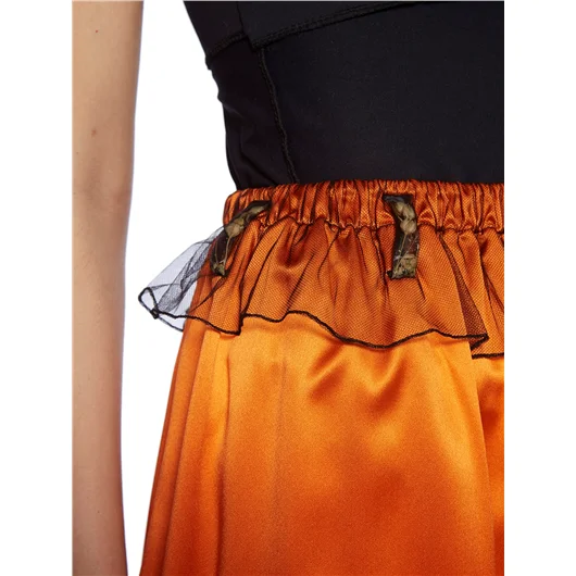 QUETSCHE_ GONNA IN SETA CON TASCHE APPLICATE Offerta