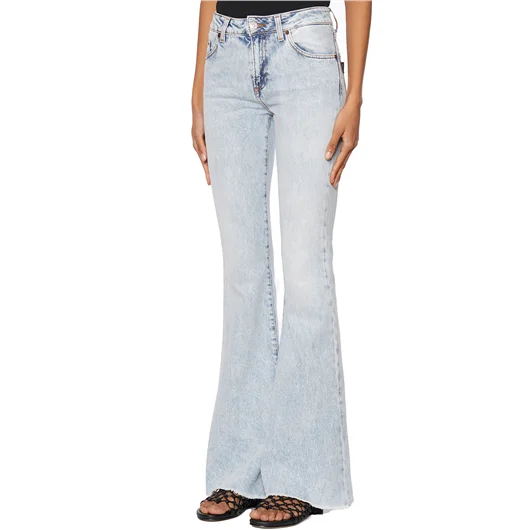 HAIKURE JEANS IN DENIM MOD. FARRAH Vendita Calda