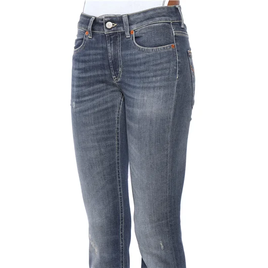 DONDUP JEANS IN DENIM MOD. LOLA Saldi Di Fabbrica