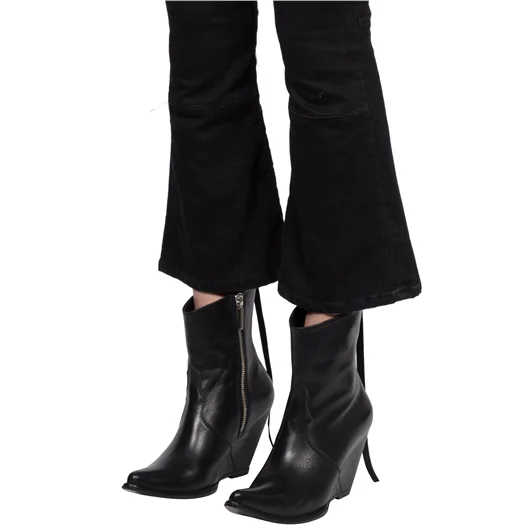 BEN TAVERNITI UNRAVEL JEANS IN DENIM STONE LACE UP Italia