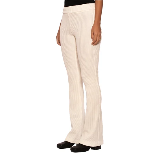 AVENUE MONTAIGNE PANTALONE A ZAMPA IN VELLUTO MOD.BELLINI Vendita Calda