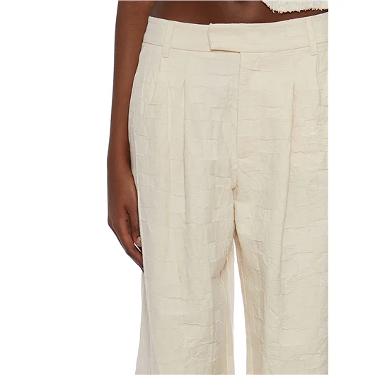 NOSTRASANTISSIMA PANTALONE AMPIO IN COTONE Vendite Flash