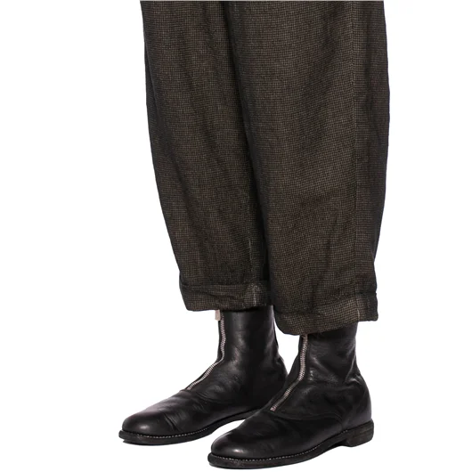 MASNADA PANTALONE BAGGY IN CANAPA E LANA Italy