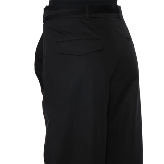 ANN DEMEULEMEESTER PANTALONE IN RASO ANNEKE Promozione Limitata