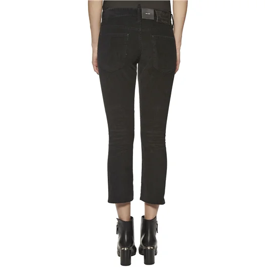 DSQUARED PANTALONE IN VELLUTO A ZAMPETTA Shopping Online