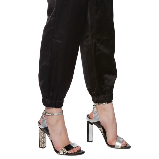 ANDREA YA'AQOV PANTALONE JOGGING IN LINO Prezzo Ridotto