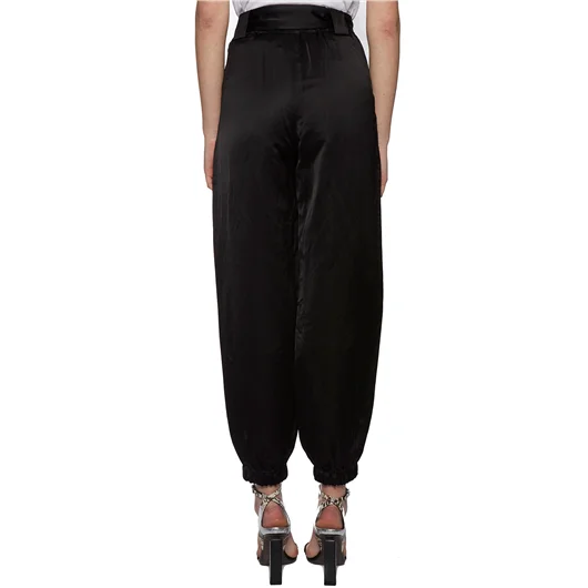 ANDREA YA'AQOV PANTALONE JOGGING IN LINO Prezzo Ridotto