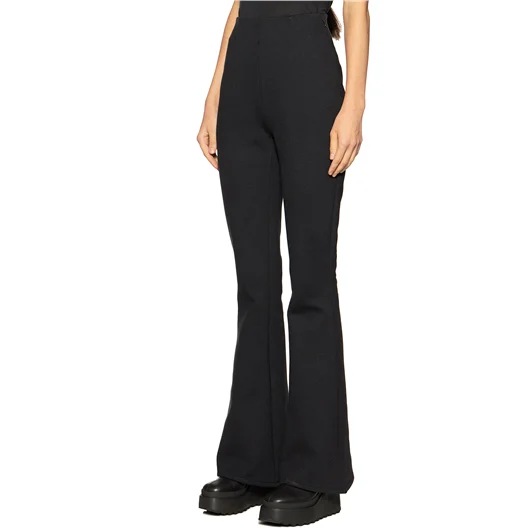 NOSTRASANTISSIMA PANTALONE SLIM A ZAMPA Vendita Economica