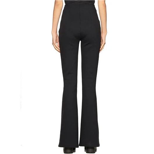 NOSTRASANTISSIMA PANTALONE SLIM A ZAMPA Vendita Economica