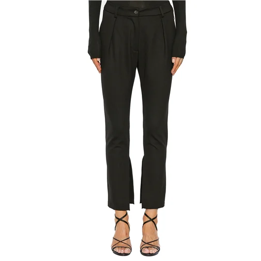 NOSTRASANTISSIMA PANTALONE SLIM IN VISCOSA Negozio