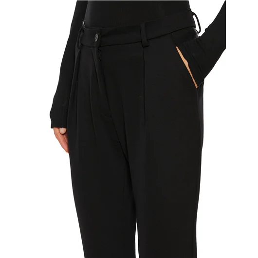 NOSTRASANTISSIMA PANTALONE SLIM IN VISCOSA Negozio