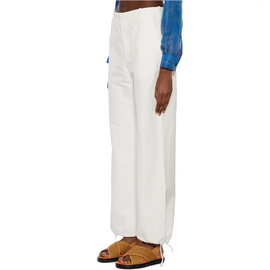 MARNI PANTALONI CARGO IN COTONE E LINO Italy