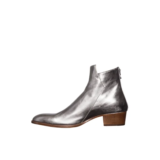 MATT MORO STIVALETTO IN PELLE CON ZIP Consegna Veloce