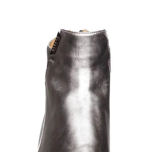 MATT MORO STIVALETTO IN PELLE CON ZIP Consegna Veloce
