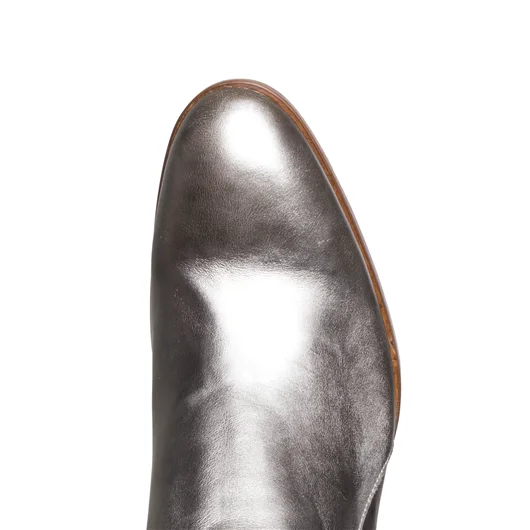 MATT MORO STIVALETTO IN PELLE CON ZIP Consegna Veloce