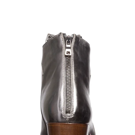 MATT MORO STIVALETTO IN PELLE CON ZIP Consegna Veloce
