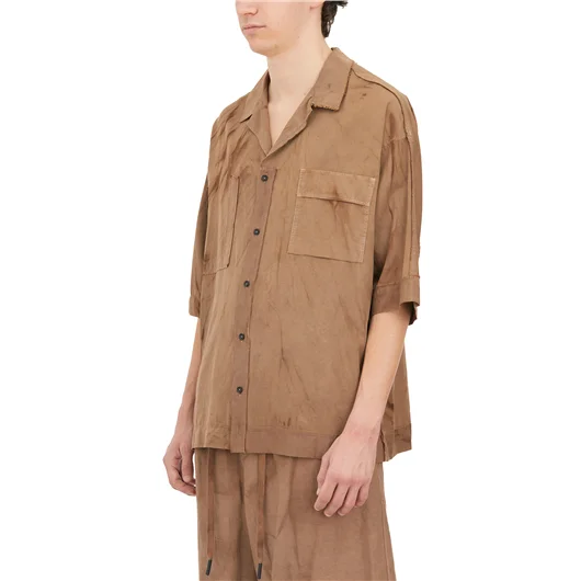 ANDREA YA'AQOV CAMICIA M/M IN CUPRO E COTONE Acquista Ora