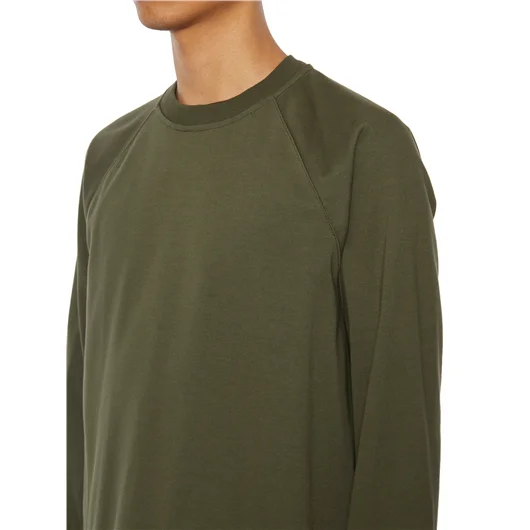 RICK OWENS BASEBALL T-SHIRT IN COTONE Convenienza