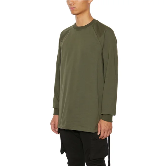 RICK OWENS BASEBALL T-SHIRT IN COTONE Convenienza